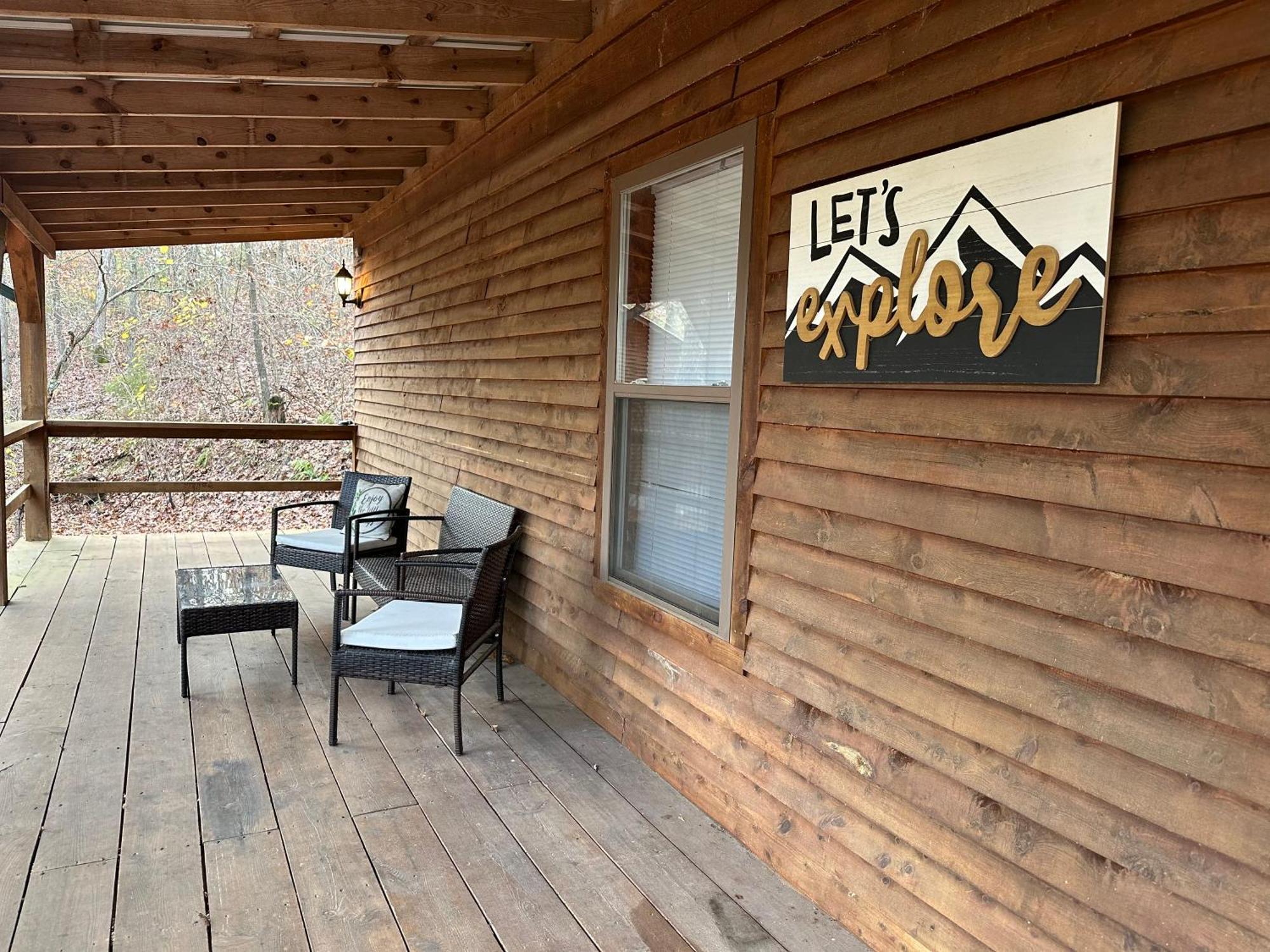 Cedar Creek Cabins Юрика Спрингс Экстерьер фото